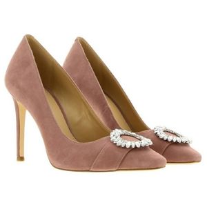 MICHAEL KORS Blush Suede High Heels